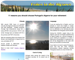 Retire
                    in the Algarve